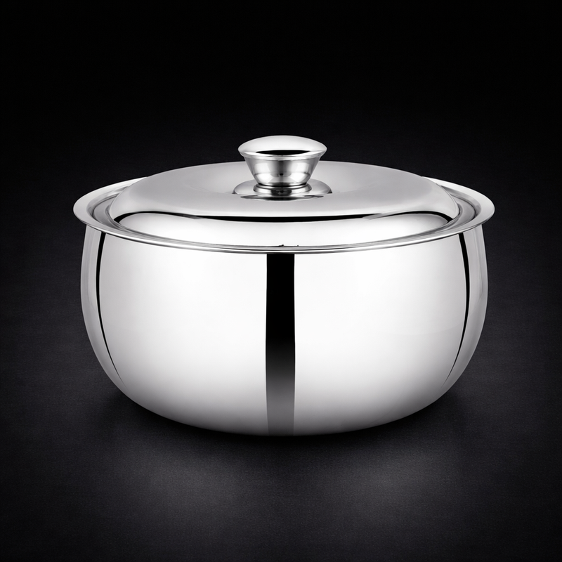 Stainless Steel Casserole with Lid