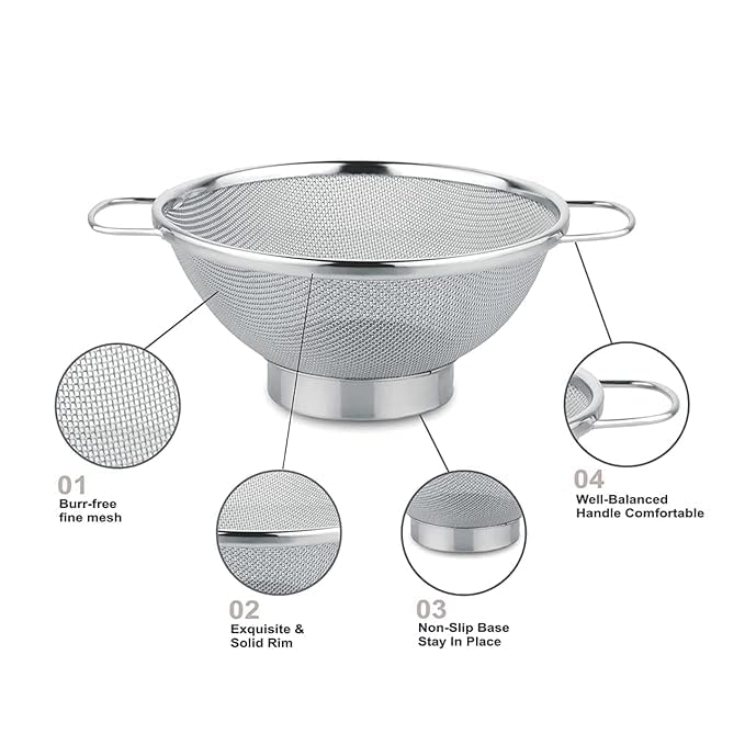 Stainless Steel Mesh Colander
