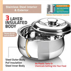 Stainless Steel Casserole with Lid