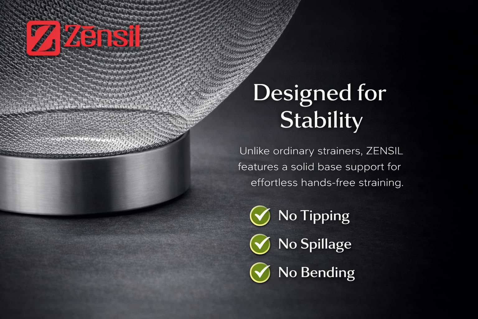 Stainless Steel Mesh Colander