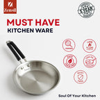 Tri-Ply Stainless Steel Fry Pan