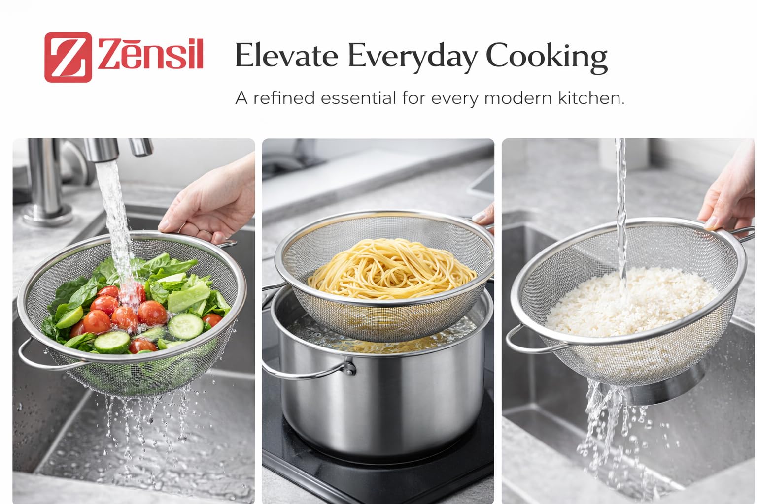 Stainless Steel Mesh Colander
