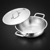 Tri-Ply Stainless Steel Kadhai