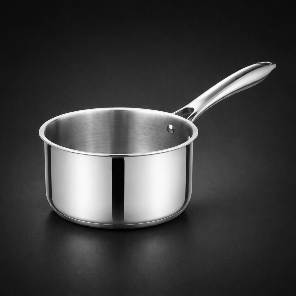 Triply Stainless Steel Tea Pan/Tea Bhagona & Saucepan