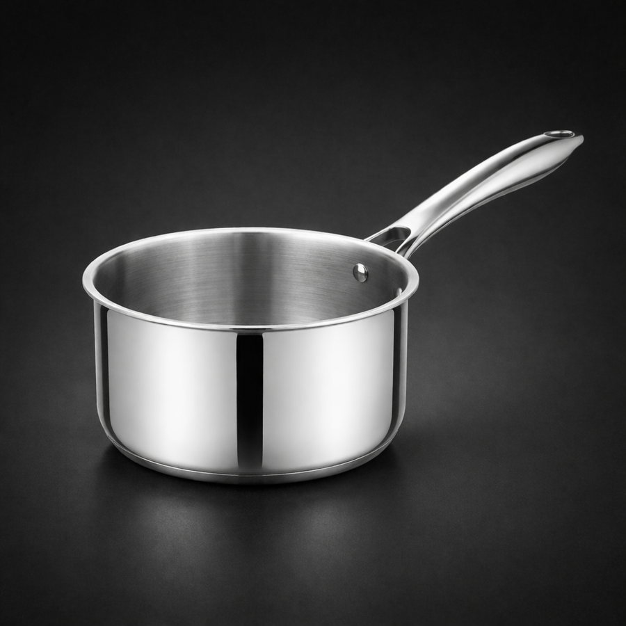 Triply Stainless Steel Tea Pan/Tea Bhagona & Saucepan
