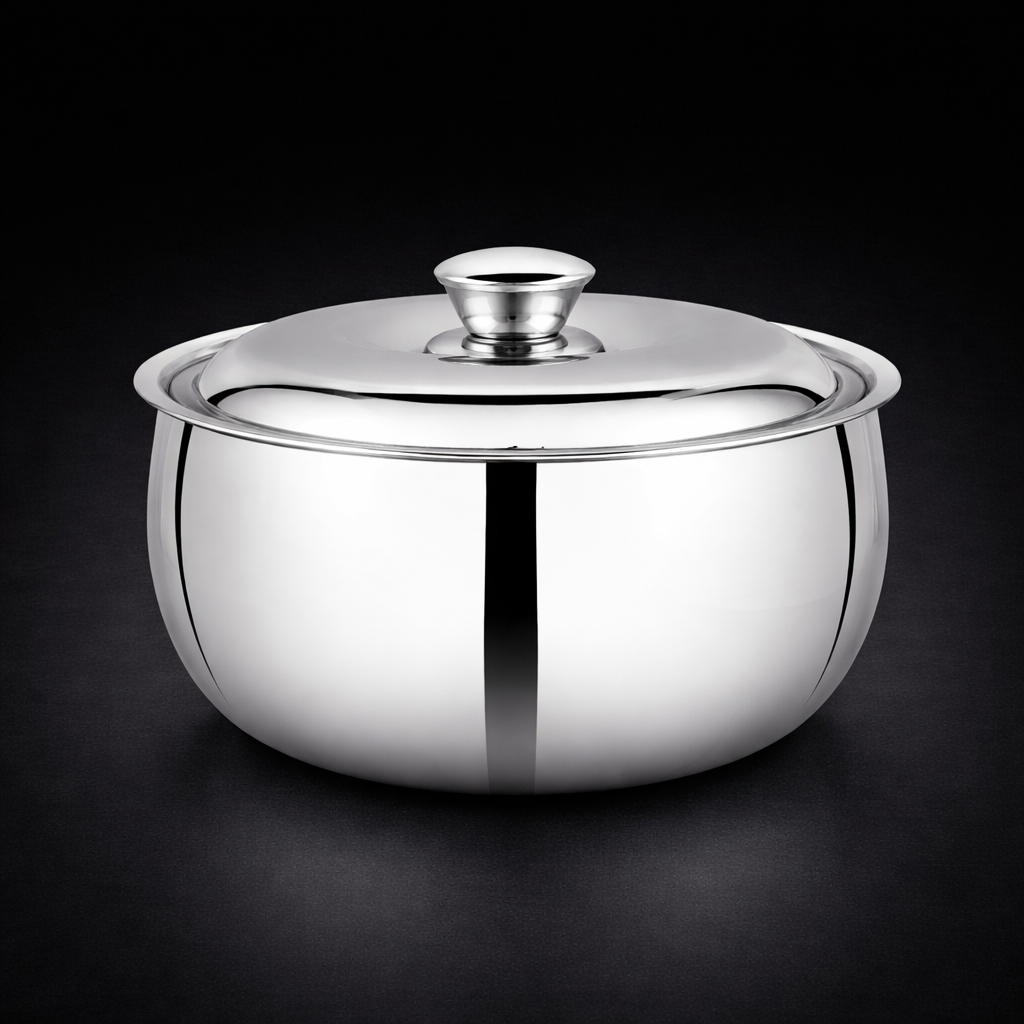 Stainless Steel Casserole with Lid